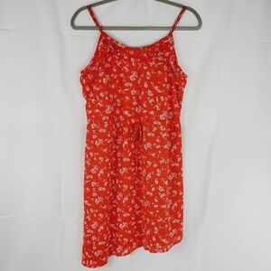 Eclair floral print sleeveless dress M